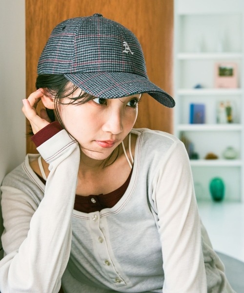 niko and...(ニコアンド)の「ネップチェック柄キャップ(キャップ・レディース・ベージュ/グレー/グリーン・FREE)」の15枚目の写真