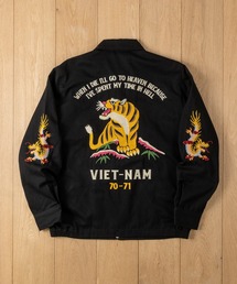 HOUSTON（ヒューストン）の「【22】〔HOUSTON ヒューストン〕ベトナムジャケット スーベニアジャケット TIGER USMC（ミリタリージャケット）」