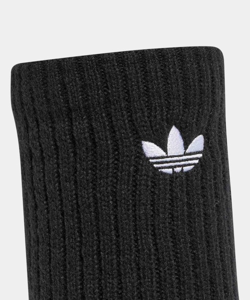 【レア品】90s アディダス アクリルニットタム レゲエ ブラック レッグウォーマー / アディダスオリジナルス adidas Originals（レッグ