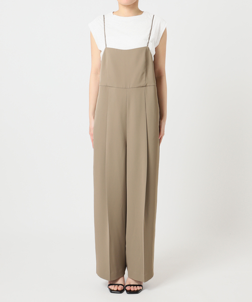 U by SPICK&SPAN(ユーバイスピックアンドスパン)の「《WEB限定 / 追加2 / 2枚セット》WPL トラウザーサロペット(つなぎ/オールインワン・レディース・モカ/ブラック・38/36)」の21枚目の写真