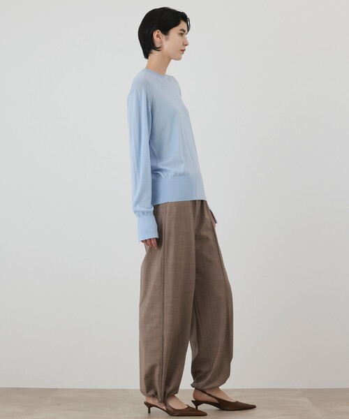 Diagram(ダイアグラム)の「ドロストイージーパンツ(その他パンツ・レディース・チャコール/ブラウン・38/36)」の17枚目の写真