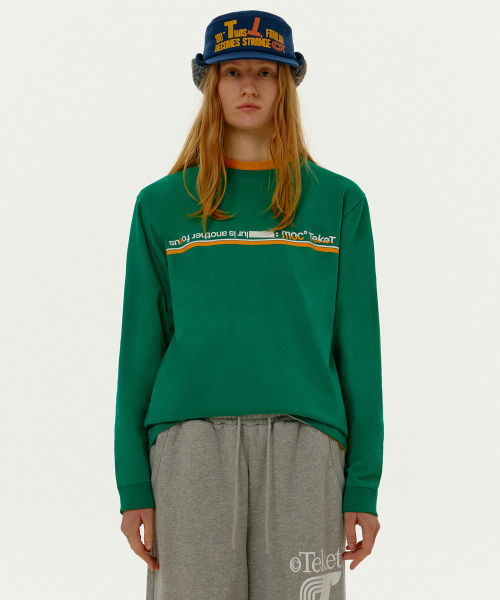 TEKET（テケット）の「Another Focus L/S Tee Green（Tシャツ/カットソー・メンズ・その他・SMALL/MEDIUM/LARGE）」の2枚目の写真