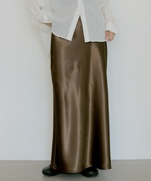 【cheriella】サテンナロースカート SATIN NARROW SKIRT