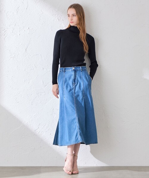 MACKINTOSH LONDON(マッキントッシュ ロンドン)の「【WEB・一部店舗限定】リアリブニットタートルネックプルオーバー(ニット/セーター・レディース・ブラウン系その他2/ブルー系その他2/ブラック/グレー系その他/オフホワイト・40/38)」の15枚目の写真