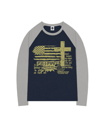 PRIMATE（プライメイト）の「DISTURB オーバーサイズ ビビッドラグラン ロングスリーブ 4色展開（Tシャツ/カットソー）」