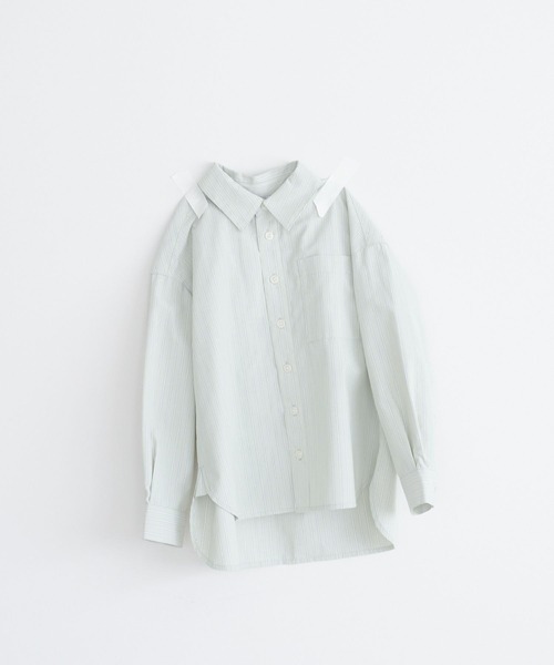 LOWRYS FARM（ローリーズファーム）の「コタットシャツ  1063353（Tシャツ/カットソー・キッズ・ベージュ/ブルー/グリーン・110cm/120cm/130cm/140cm/150cm）」の2枚目の写真