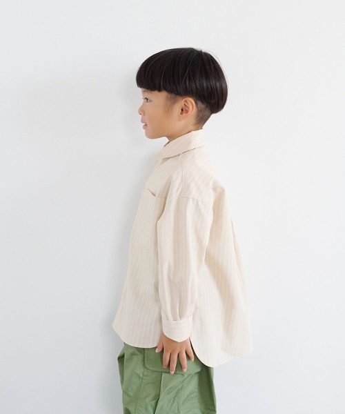 LOWRYS FARM（ローリーズファーム）の「コタットシャツ  1063353（Tシャツ/カットソー・キッズ・ベージュ/ブルー/グリーン・110cm/120cm/130cm/140cm/150cm）」の10枚目の写真