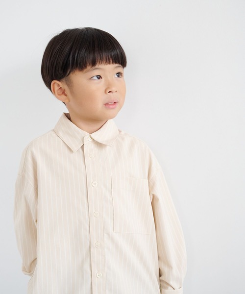LOWRYS FARM（ローリーズファーム）の「コタットシャツ  1063353（Tシャツ/カットソー・キッズ・ベージュ/ブルー/グリーン・110cm/120cm/130cm/140cm/150cm）」の12枚目の写真