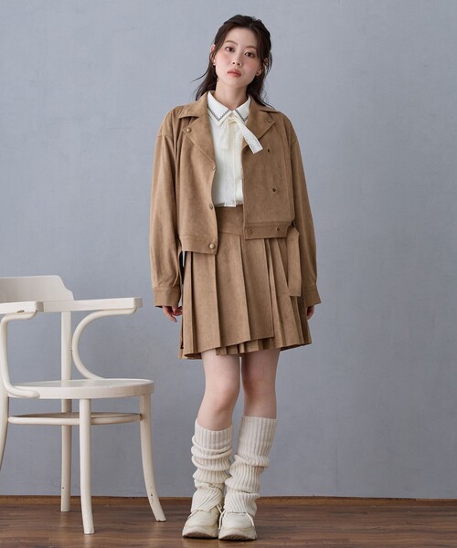 NICOLE CLUB(ニコル クラブ)の「レースリボンブラウス(シャツ/ブラウス・レディース・ブラウン/オフホワイト/サックスブルー・M)」の9枚目の写真