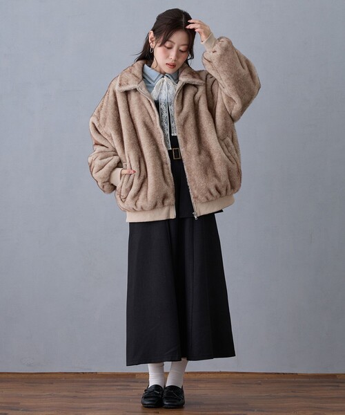 NICOLE CLUB(ニコル クラブ)の「レースリボンブラウス(シャツ/ブラウス・レディース・ブラウン/オフホワイト/サックスブルー・M)」の14枚目の写真
