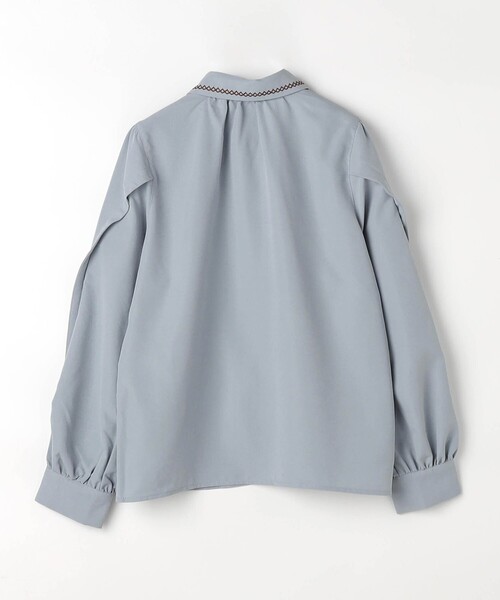 NICOLE CLUB(ニコル クラブ)の「レースリボンブラウス(シャツ/ブラウス・レディース・ブラウン/オフホワイト/サックスブルー・M)」の18枚目の写真