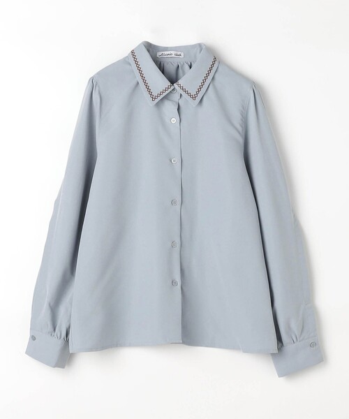 NICOLE CLUB(ニコル クラブ)の「レースリボンブラウス(シャツ/ブラウス・レディース・ブラウン/オフホワイト/サックスブルー・M)」の19枚目の写真