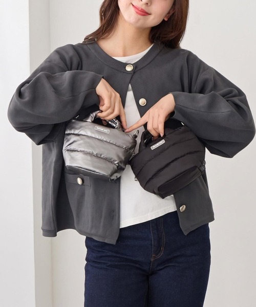 ROOTOTE(ルートート)の「ルートート / フェザールー ベビールー ダウンフェザー 2WAYミニトートバッグ FE.べビールー.モデレートーB(ショルダーバッグ・レディース・ブラック/ブラウン/シルバー/ホワイト系その他・FREE)」の21枚目の写真