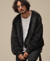 THEOREM（セオレム）の「mcg3912-Wild Shaggy Cardigan シャギーカーディガン(TRM-2621003)（カーディガン/ボレロ）」