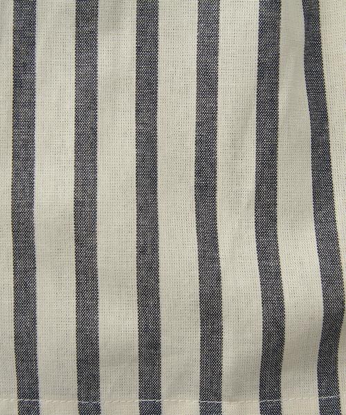 green label relaxing（グリーンレーベルリラクシング）の「【KIDS】ダンガリー/ストライプ タックスカート◆（スカート・キッズ・ネイビー/ホワイト・105cm/115cm/125cm/135cm/95cm）」の6枚目の写真