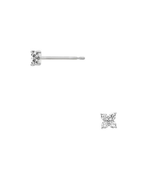 VENDOME AOYAMA(ヴァンドーム青山)の「プラチナ ダイヤモンドカローラピアス(ピアス(両耳用)・レディース・プラチナム・ONE SIZE)」の3枚目の写真