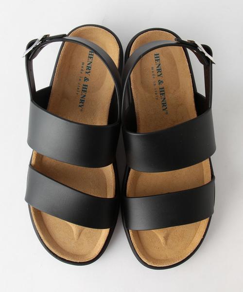 HENRY&HENRY（ヘンリーアンドヘンリー）の「HENRY&HENRYベルトサンダル/HENRY&/H BLT SANDL◆（サンダル・レディース・ブラック/ホワイト・36/37/38）」の3枚目の写真