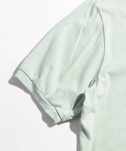 MHL.（エムエイチエル）の「＜MHL.＞17 1POC LOGO TEE/Tシャツ◆（Tシャツ/カットソー・メンズ・ホワイト/ブラック/ライム・LARGE/MEDIUM/SMALL）」の12枚目の写真