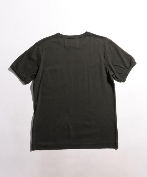 MHL.（エムエイチエル）の「＜MHL.＞17 1POC LOGO TEE/Tシャツ◆（Tシャツ/カットソー・メンズ・ホワイト/ブラック/ライム・LARGE/MEDIUM/SMALL）」の8枚目の写真