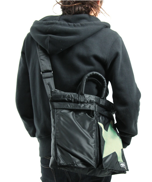 OVER THE STRiPES×PORTER / 別注 ミニヘルメットバッグ BEAMS（ビームス）の「OVER THE STRiPES×PORTER / 別注 ミニヘルメット