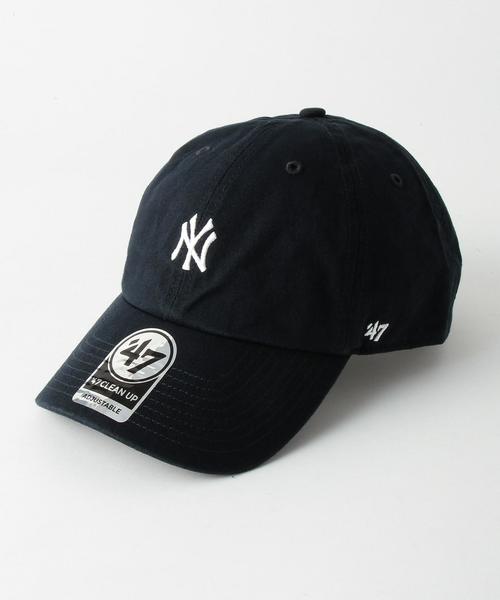 '47（フォーティーセブン）の「[フォーティーセブンブランド]SC 47 YANKEES MINILOGO キャップ ◆（キャップ・メンズ・ブラック/グレー/シャーベット/ダークグリーン/ネイビー/レッド・FREE）」の5枚目の写真