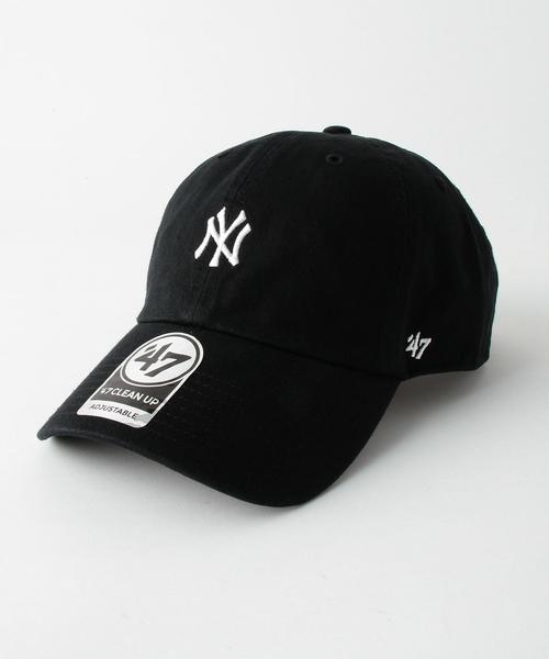 '47（フォーティーセブン）の「[フォーティーセブンブランド]SC 47 YANKEES MINILOGO キャップ ◆（キャップ・メンズ・ブラック/グレー/シャーベット/ダークグリーン/ネイビー/レッド・FREE）」の2枚目の写真