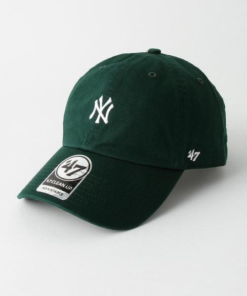 '47（フォーティーセブン）の「[フォーティーセブンブランド]SC 47 YANKEES MINILOGO キャップ ◆（キャップ・メンズ・ブラック/グレー/シャーベット/ダークグリーン/ネイビー/レッド・FREE）」の4枚目の写真