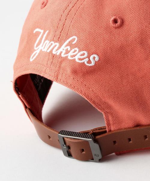 '47（フォーティーセブン）の「[フォーティーセブンブランド]SC 47 YANKEES MINILOGO キャップ ◆（キャップ・メンズ・ブラック/グレー/シャーベット/ダークグリーン/ネイビー/レッド・FREE）」の8枚目の写真