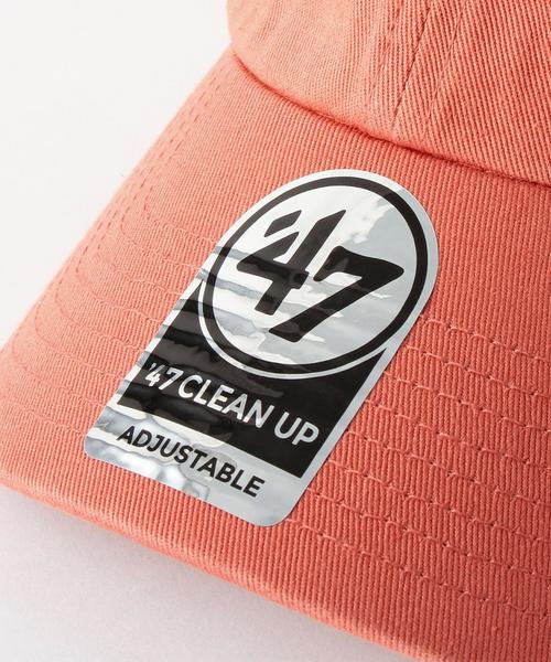 '47（フォーティーセブン）の「[フォーティーセブンブランド]SC 47 YANKEES MINILOGO キャップ ◆（キャップ・メンズ・ブラック/グレー/シャーベット/ダークグリーン/ネイビー/レッド・FREE）」の9枚目の写真