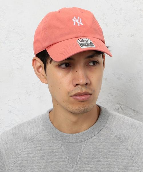 '47（フォーティーセブン）の「[フォーティーセブンブランド]SC 47 YANKEES MINILOGO キャップ ◆（キャップ・メンズ・ブラック/グレー/シャーベット/ダークグリーン/ネイビー/レッド・FREE）」の12枚目の写真