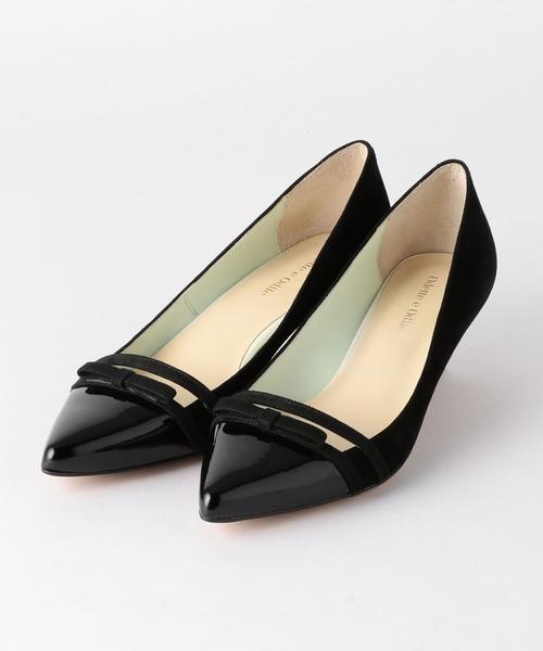 ODETTE E ODILE（オデットエオディール）の「OFD 2ラインリボン パンプス45（パンプス・レディース・ベージュ/ブラック/その他1・24cm/23cm/22.5cm/23.5cm/22cm/24.5cm）」の2枚目の写真