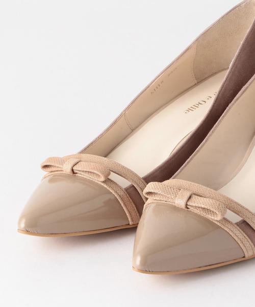 ODETTE E ODILE（オデットエオディール）の「OFD 2ラインリボン パンプス45（パンプス・レディース・ベージュ/ブラック/その他1・24cm/23cm/22.5cm/23.5cm/22cm/24.5cm）」の9枚目の写真