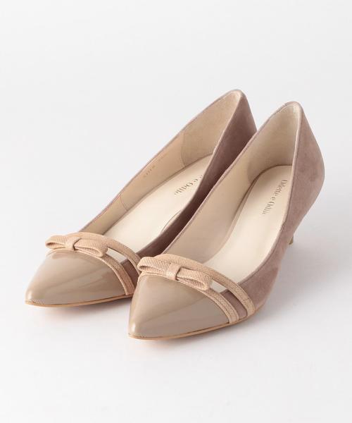 ODETTE E ODILE（オデットエオディール）の「OFD 2ラインリボン パンプス45（パンプス・レディース・ベージュ/ブラック/その他1・24cm/23cm/22.5cm/23.5cm/22cm/24.5cm）」の14枚目の写真