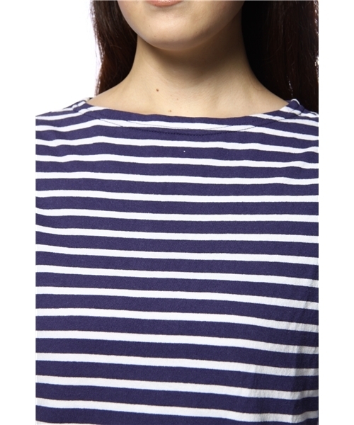 coen（コーエン）の「テンジクボーダーワンピースⅢ（ワンピース・レディース・ネイビー/ホワイト・MEDIUM/LARGE）」の6枚目の写真