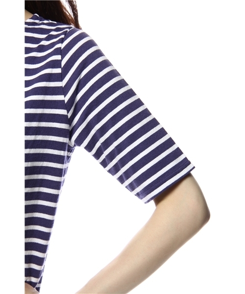 coen（コーエン）の「テンジクボーダーワンピースⅢ（ワンピース・レディース・ネイビー/ホワイト・MEDIUM/LARGE）」の7枚目の写真