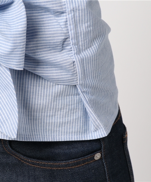 Heather（ヘザー）の「イソザイ＊マエリボントップス　759632（Tシャツ/カットソー・レディース・ブルー系その他/ブラック/ピンク系その他・FREE）」の7枚目の写真