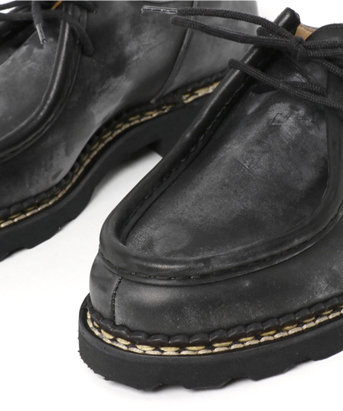 Paraboot(パラブーツ)の「Paraboot / パラブーツ: MICHAEL(ブーツ・メンズ・ブラック・39.5)」の4枚目の写真