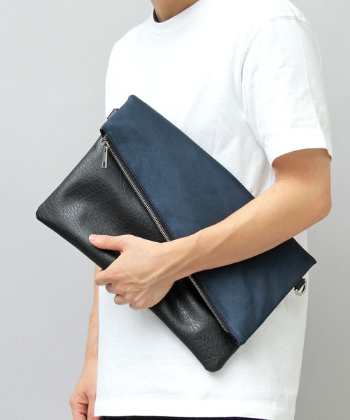 REGiSTA(レジスタ)の「2WAY 切り替え クラッチバッグ・ショルダーバッグ 冠婚葬祭(クラッチバッグ・メンズ・ベージュ/ブラック/グレー/ネイビー/ブラック系その他・FREE)」の5枚目の写真