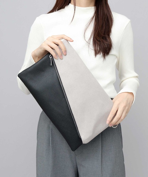 2WAY 切り替え クラッチバッグ・ショルダーバッグ 冠婚葬祭（クラッチ