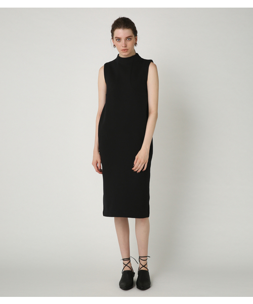 RIM.ARK（リムアーク）の「プリザントコクーンワンピース（ワンピース・レディース・ブラック/ネイビー/ダークグリーン・36/38）」の2枚目の写真