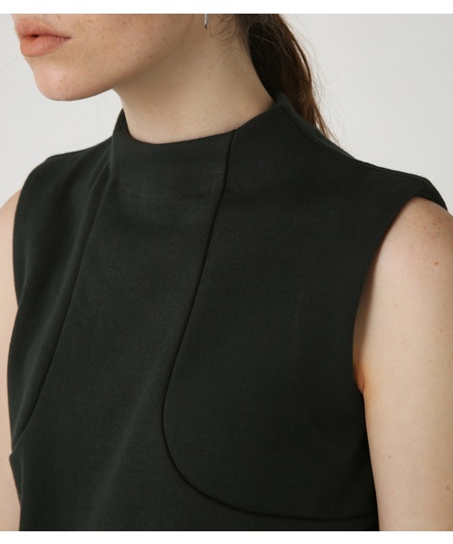 RIM.ARK（リムアーク）の「プリザントコクーンワンピース（ワンピース・レディース・ブラック/ネイビー/ダークグリーン・36/38）」の14枚目の写真