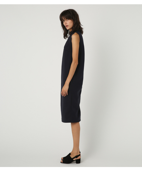 RIM.ARK（リムアーク）の「プリザントコクーンワンピース（ワンピース・レディース・ブラック/ネイビー/ダークグリーン・36/38）」の10枚目の写真