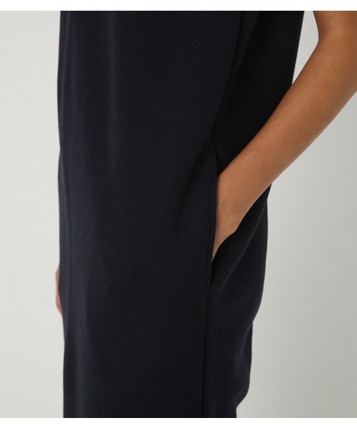 RIM.ARK（リムアーク）の「プリザントコクーンワンピース（ワンピース・レディース・ブラック/ネイビー/ダークグリーン・36/38）」の6枚目の写真