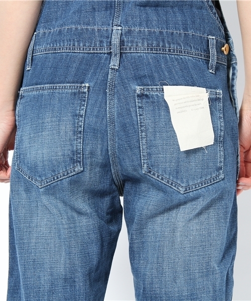 CIAOPANIC TYPY（チャオパニックティピー）の「甘織デニム8分丈サロペット（サロペット/オーバーオール・レディース・ブルー/インディゴブルー・FREE）」の5枚目の写真