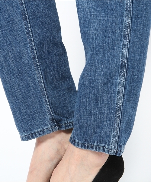 CIAOPANIC TYPY（チャオパニックティピー）の「甘織デニム8分丈サロペット（サロペット/オーバーオール・レディース・ブルー/インディゴブルー・FREE）」の6枚目の写真