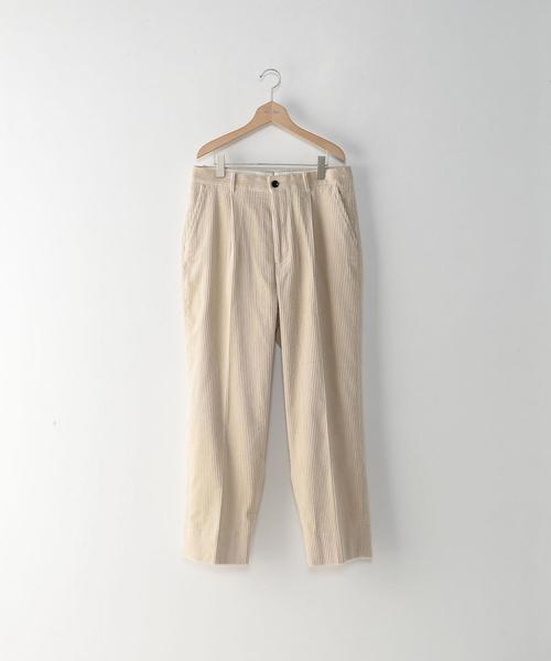 Steven Alan(スティーブンアラン)の「<Steven Alan> 5WALE CORD SUPER BAGGY TAPERED PANTS/パンツ ◆(その他パンツ・メンズ・オフホワイト/ブラック/ブラウン/ダークグレー・MEDIUM/X-LARGE/SMALL/LARGE)」の2枚目の写真