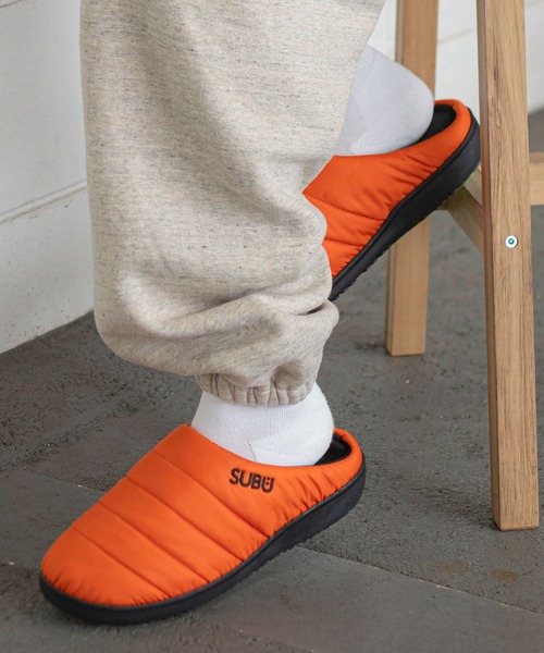 SUBU（スブ）の「SUBU Permanent Collection 2025 ORIGINALS F-LINE スブ パーマネント コレクション モックシューズ サボ ダウン クロッグサンダル（サンダル・レディース・グレー/ブラック/カーキ/レッド/ドット/カモフラージュ/ベージュ/グリーン/スモークグレー/オレンジ/ダークブラウン/ブラウン系その他・L/M/XL/S）」の10枚目の写真