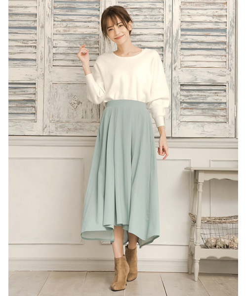 Re:EDIT - Re:EDITトップスセット グレーのタートルとボーダーのみ MIX BORDER TURTLE TOP(36 GREY): UN3D.: WOMENS｜ STUDIOUS
