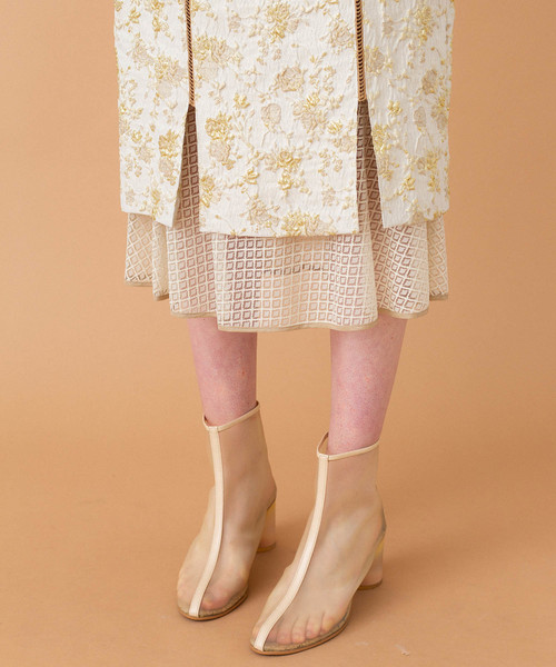 UNITED TOKYO（ユナイテッドトウキョウ）の「ふくれJQスカート  