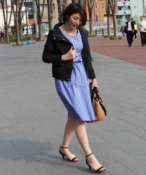 12Twelve Agenda（トゥエルブ　アジェンダ）の「ナイロングログランマウンテンパーカーブルゾン（マウンテンパーカー・レディース・ネイビー/カーキ/グレイッシュベージュ・M）」の18枚目の写真